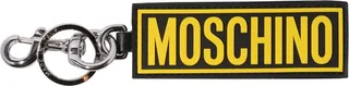 Moschino Logo Tag Keyring