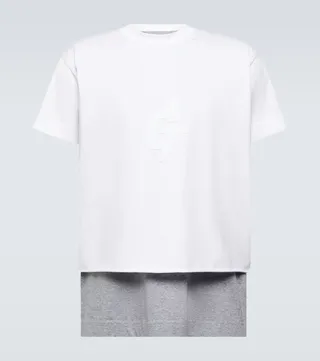 Printed cotton jersey T-shirt