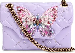 Kurt Geiger London Kensington Mini Butterfly Quilted Shoulder Bag