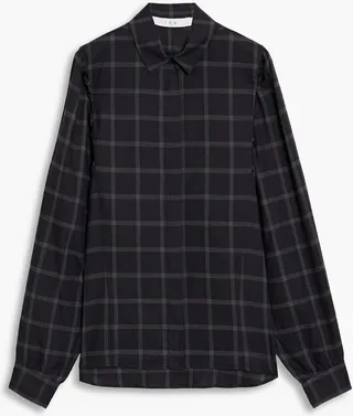 Lousta checked cotton shirt