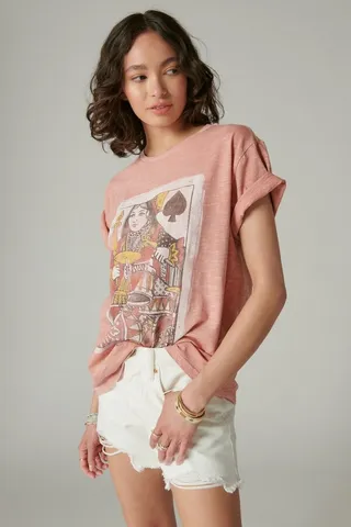 Queen Of Spades Boyfriend Tee