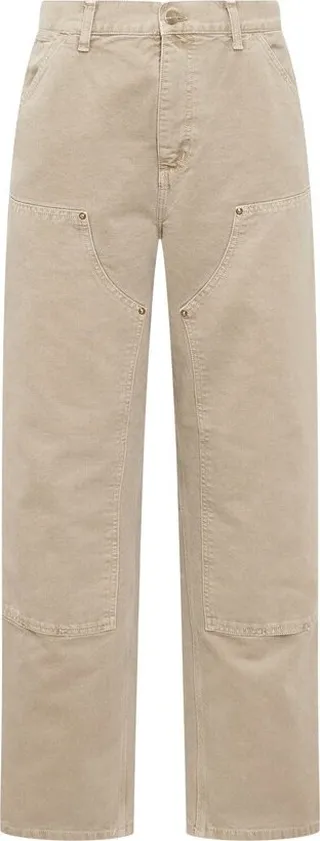 Carhartt WIP Button Detailed Straight Leg Trousers