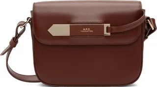 A.P.C. Brown Small Charlotte Bag