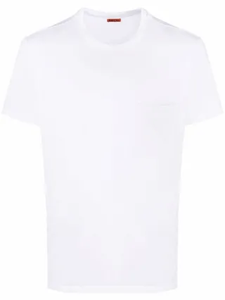 chest-pocket crewneck T-shirt