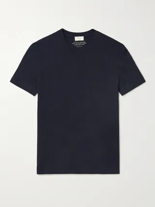 Lewis Cotton and Cashmere-Blend Jersey T-Shirt
