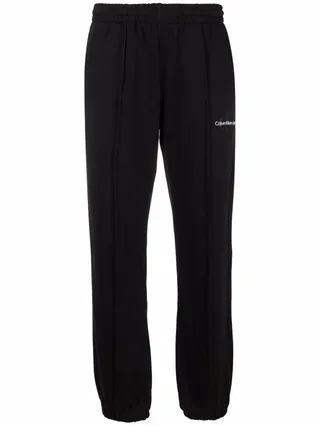 Logo-Print Cotton Track Pants