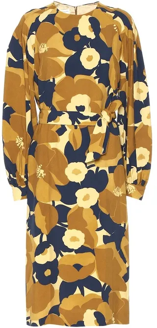 Floral midi dress