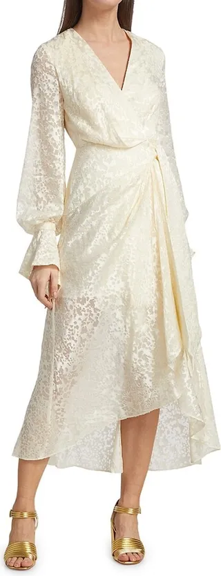 Wayside Draped Maxi Dress