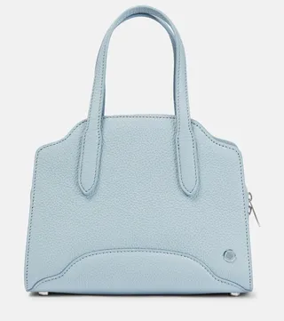 Sesia Micro leather tote bag