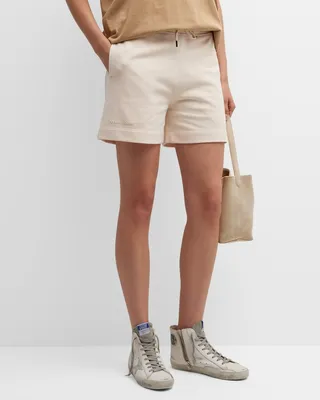 Muskoka Drawstring Cotton Shorts