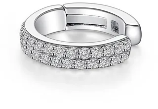 Single Simulated Diamond Ear Cuff