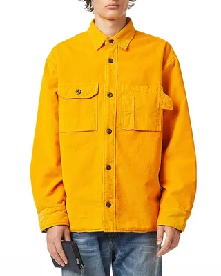 Men's S-Bunis Micro-Corduroy Sport Shirt