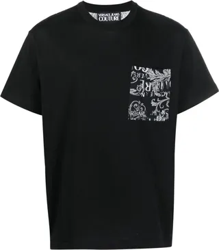 logo-print cotton T-shirt