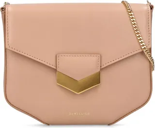 Mini London leather shoulder bag