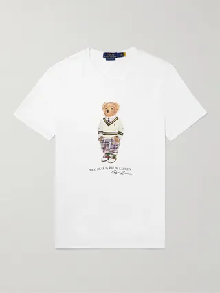 Printed Cotton-Jersey T-Shirt