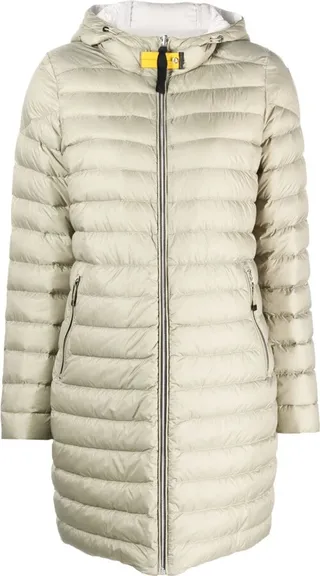 Hooded Zip-Up Puffer Coat