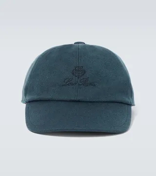 Cashmere baseball cap