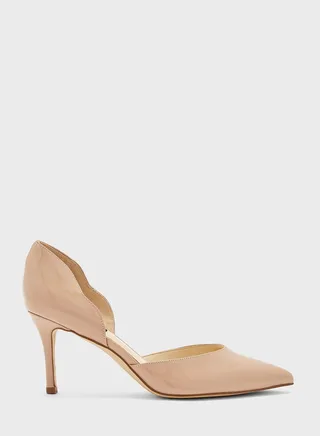 Pointed Toe Low Heel Pumps