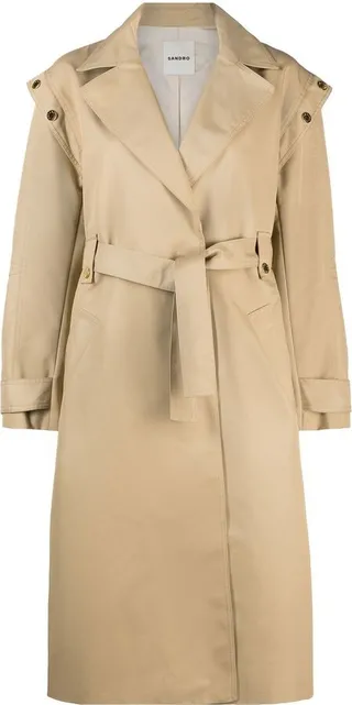 Samuel belted trench coat