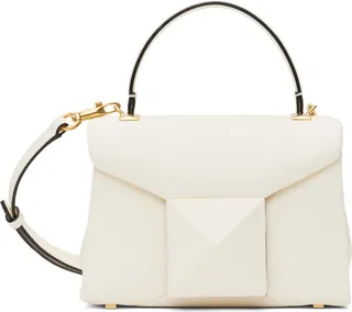 Valentino Garavani Off-White Mini One Stud Bag