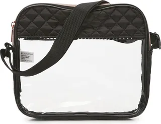 MYTAGALONGS Coco Quilt Stadium Crossbody Bag