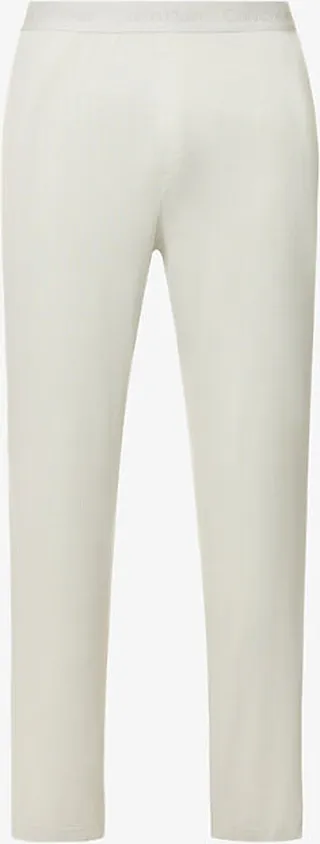 Mens Prp Branded-waistband Stretch-jersey Pyjama Bottoms