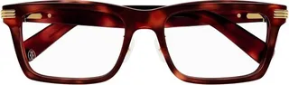 Cartier Rectangle Frame Glasses