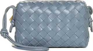Bottega Veneta Intrecciato Strapped Mini Crossbody Bag