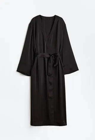 Satin Bathrobe