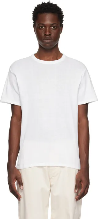 Nanamica White Crewneck T-Shirt