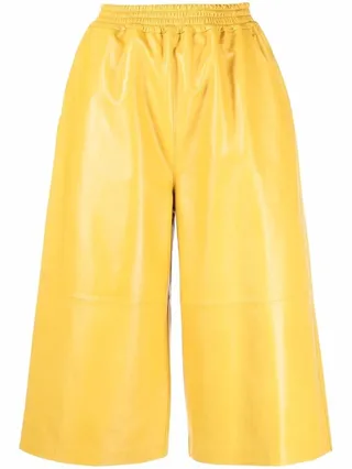 Elasticated-Waist Shorts