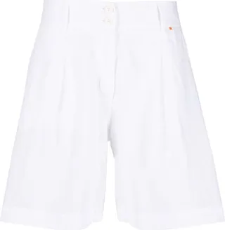 BOSS- Bermuda Shorts In Linen