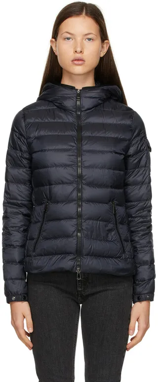 Moncler Navy Down Bles Jacket