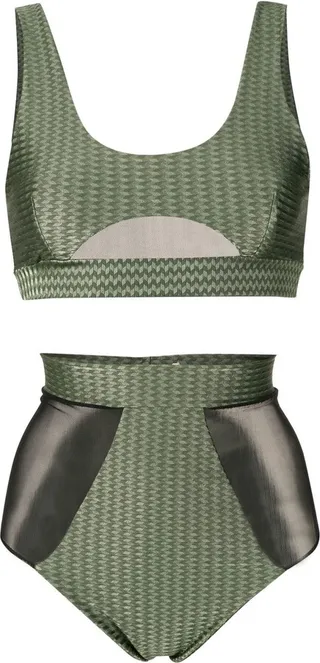 Eros textured bikini set