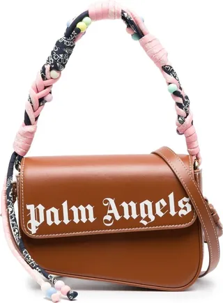 Crash Crossbody Bag In Brown Leather Woman