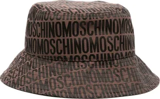 Brown Monogram Bucket Hat