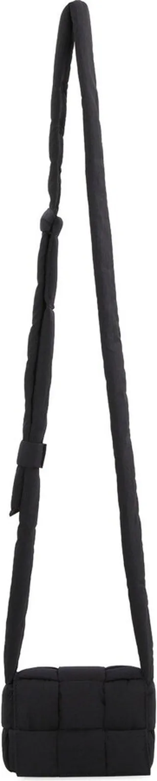 Cassette Mini Padded Intreccio Crossbody Bag