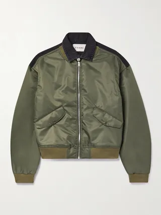 Panelled Shell Denim Jacket