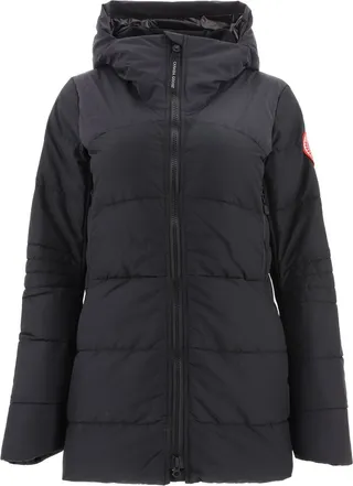 Canada Goose Logo Patch Zip-Up Jacket