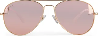 Cruz 57mm Aviator Sunglasses