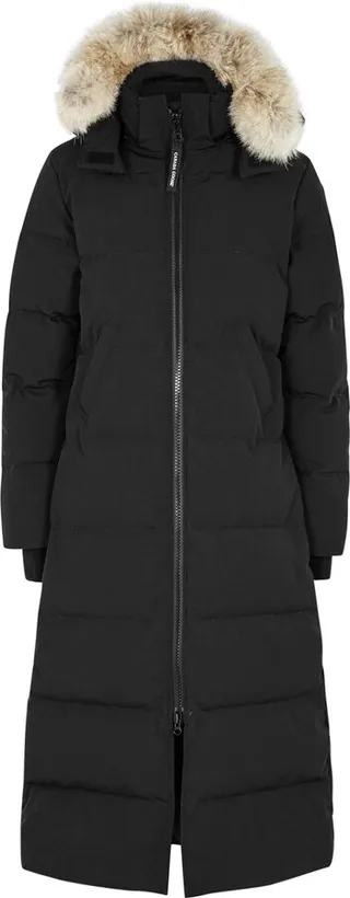 Canada Goose Mystique Fur-trimmed Shell Coat