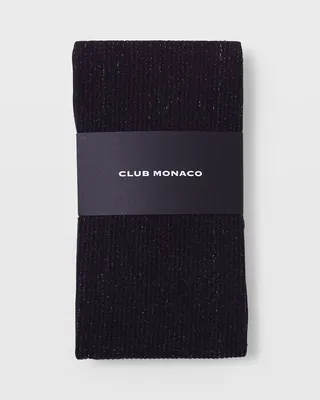 Rib Glitter Tights