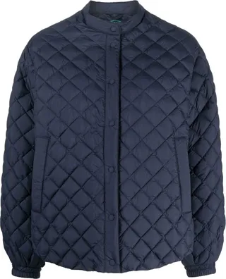Quilted Bomber Jacket