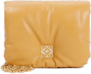 Loewe Goya Puffer Chained Shoulder Bag