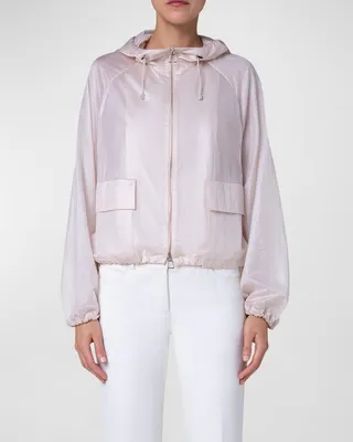 Grazielle Iridescent Organza Jacket