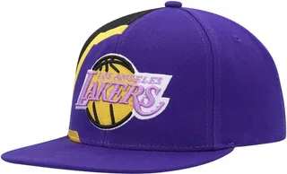 Men's Mitchell & Ness Purple Los Angeles Lakers Hardwood Classics Retroline Snapback Hat