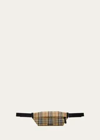 Men's Stevie Vintage Check Belt Bag