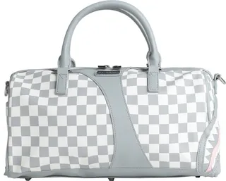 Rose Henney Mini Duffle Handbag Light Grey
