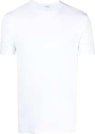 short-sleeved stretch-cotton T-shirt
