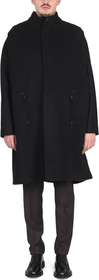 Ermenegildo Zegna Tied Waist Long-Sleeved Coat